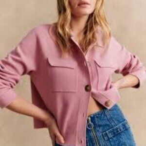 Sezane Betty Cardigan Rose Los Angeles - Size M